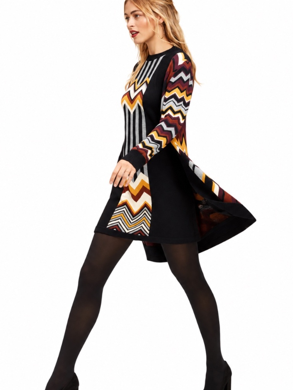 Missoni for Target Chevron Zigzag Longline Cardigan Multicolor Women Size M